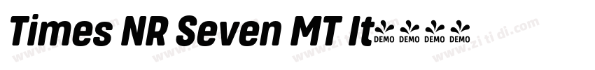 Times NR Seven MT It字体转换